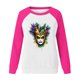 thumbnail image 5 of Xuyuer Mardi Gras Shirts for Women Shirt Funny Mask Graphic Tee Carnival Long Sleeve Shirt V Neck Top, 5 of 6