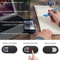 thumbnail image 4 of DEBGFS 12 Pcs Webcam Cover Shutter Slider Universal Antispy Camera Cover for Laptop PC Tablet Mobile Phone Lenses Sticker, 4 of 9