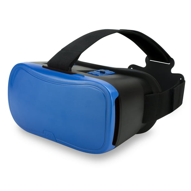 Onn Virtual Reality Headset Blue Walmart Com Walmart Com