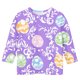 thumbnail image 5 of Blusas y camisas de cuello redondo y manga larga para niños, blusas/camisas de poliéster con estampado de corazones, mangas 3/4 y cuello redondo, elegantes e informales., 5 of 5