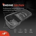 thumbnail image 2 of A-Premium Engine Oil Pan Sump with Drain Plug Compatible with Cummins ISX15 Diesel, 2 of 8