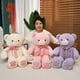 thumbnail image 2 of Cinta de seda de flores para niños y niñas, oso de amor, juguetes de peluche, lindo oso de peluche, regalo de San Valentín, bebé, Navidad, nuevo973, 2 of 5
