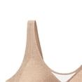 thumbnail image 4 of Levmjia Women's Bras Wireless Seamless Solid Color Comfortable Everyday T Shirt Bra No Underwire Breathable Push Up Underwear for Daily Wear and Sleep, 4 of 4