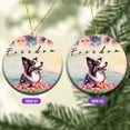 thumbnail image 2 of Freedom Border Collie on Independence Day 4th of July Ceramic Round Ornament Borders Dog Lovers Gifts Idea Home Tree Decor - 01005, 2 of 5
