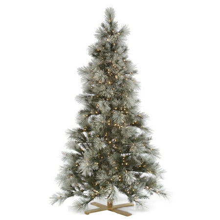 8 foot x 55 inch pre lit flocked norway pine artificial 8 foot x 55 inch pre lit flocked norway pine artificial