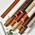 thumbnail image 2 of 50cm Wide Wood Grain Home Decor Furniture Waterproof Vinyl Wall Sticker Self Adhesive PVC Wallpaper Kitchen Cabinet Door Sticker, 2 of 4