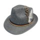 thumbnail image 5 of Sombrero de vaquero occidental para mujer y hombre, elegante, de ancha, para disfraz , accesorios para acampar Gris oscuro, 5 of 8