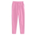 thumbnail image 3 of ZSQDM Women's Casual Pants Men's Casual Shorts Pink women casual pants Polyester S, 3 of 7