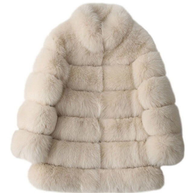 Faux fur hotsell coat walmart