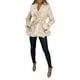 thumbnail image 3 of Txlixc Chaqueta de cuero de mujer con cuello de felpa de contraste casual Txlixc moda, 3 of 7