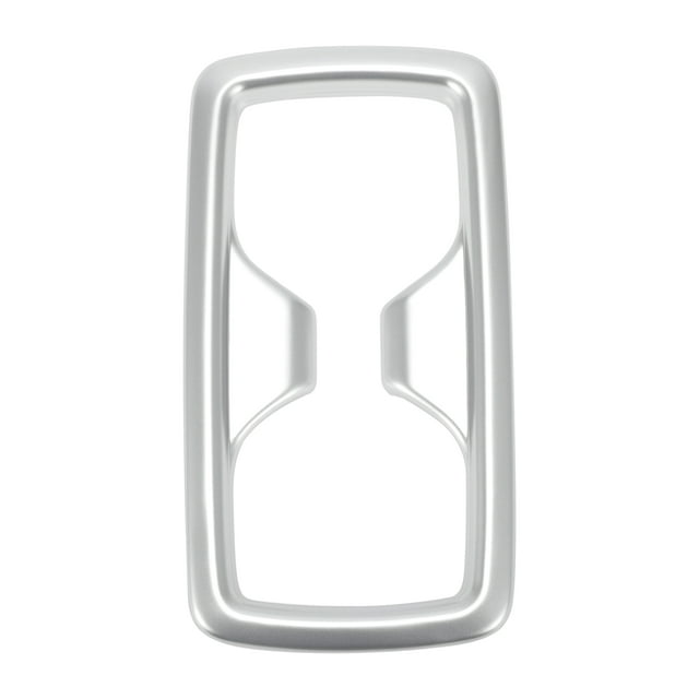 Cubierta del Portavasos Trasero Unique Bargains para Toyota Harrier 80 Series, Recubrimiento de Bebidas Impermeable para la Fila Trasera, Tono Plateado, 1 Pcs