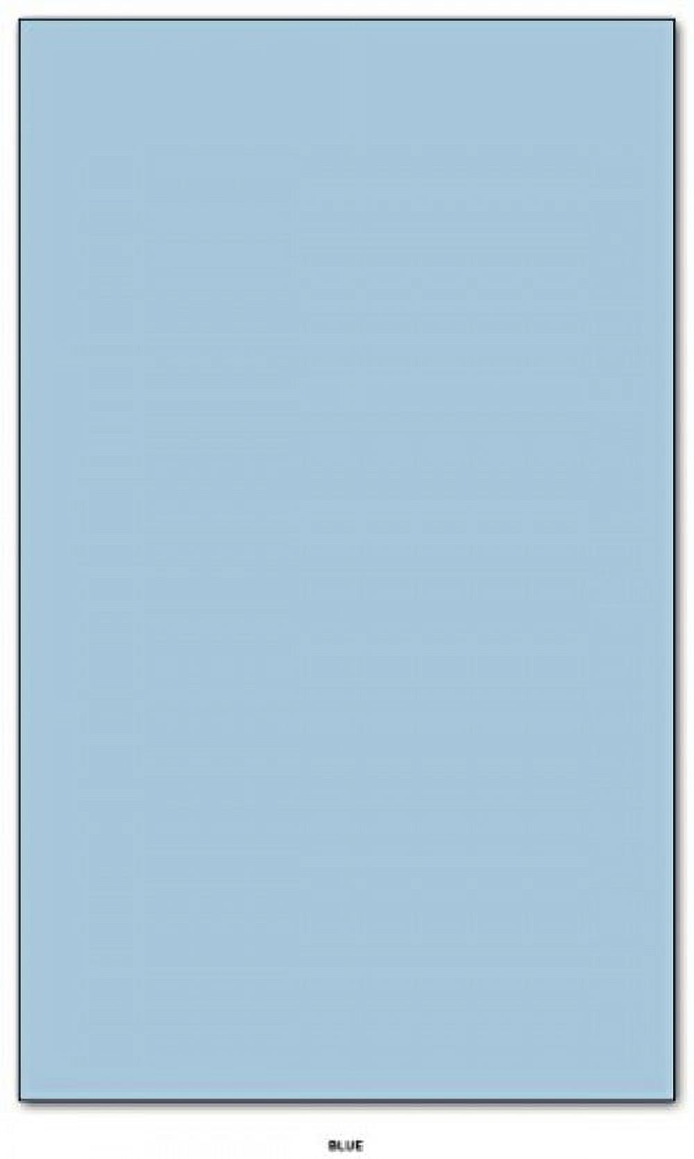 Blue Pastel Color Card Stock Paper Legal Size 8.5" X 14" Pack of 50