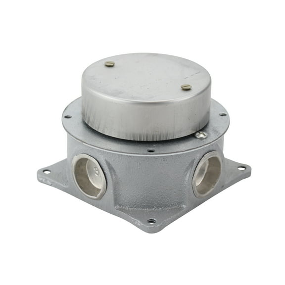 Thomas & Betts 78-S Single Gang Cast Iron Shallow Floor Box