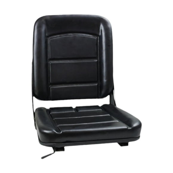 AMLESO Forklift Seat Tractor Seat Comfortable PU Leather Ergonomic Design Replace Accessories for Excavators Mini Digger Telehandler