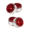 thumbnail image 4 of Jantes de Roue RC, Moyeux de Roue RC Beadlock en Alliage d'Aluminium 4 Pcs Résistants à l'Usure pour Voitures RC 1/18 Rouge, Bleu, Noir, 4 of 8