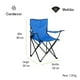 thumbnail image 3 of Silla Plegable GARDECOR Playa Camping Azul Silla-3A, 3 of 7