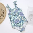 thumbnail image 6 of Yuanyu Little Girl One Piece Swimsuit Block Big Girl Swimwear Summer Beach Bathing Suit 5-13 Years, 6 of 8