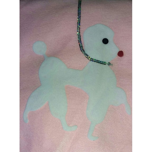 Pink 50's Deluxe Poodle Skirt Adult Costume Accessory