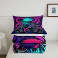thumbnail image 5 of 3D Octopus Comforter Set Cartoon Sea Animal Bedding Comforters & Sets Ocean Tentacles Bedding, Marine Kraken Sea Life Themed Duver Set Bedroom Decor, Twin 2 Pieces, 5 of 6
