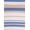 BLUE - BLUSH, variant on Women's Rib Knit Striped Scoop Neck Crop Top