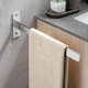 thumbnail image 1 of Toallero de baño Suyoo Doble de Pared de Acero Inoxidable Cepillado Plateado 38 cm, 1 of 5
