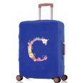 thumbnail image 1 of Luggage Covers Travel Accessories Suitcase Cover Protector Reusable Washable 18-32inch Pink Letter Printed Pattern Series 8pink C M, 1 of 6