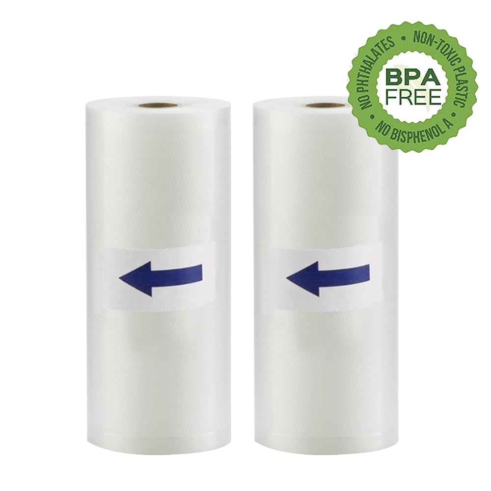 11" x 50' Vacuum Sealer Bags Embossed Food Saver Sous Storage 4 Rolls 8" x 50' 11" x 50' Vacuum Sealer Bags Embossed Food Saver Sous Storage 4 Rolls 8" x 50'