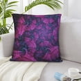 thumbnail image 6 of ZICANCN Fractal Abstract Purple Decorative Throw Pillow Covers , Couch Sofa Decorative Knit Pillow Covers for Living Room Farmhouse 18"x18", 6 of 8