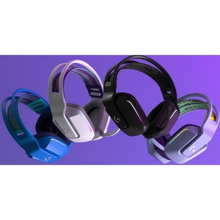 Logitech - G733 LIGHTSPEED Wireless Gaming Headset for PS4, PC - Lilac