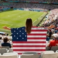 thumbnail image 4 of Flag Cheer Football Fans Cape, 4 of 5