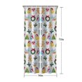 thumbnail image 5 of Multicolor Christmas Pattern Shower Curtain 36"x72" ,Bathroom Decorative Shower Curtains Set with 12 Hooks,Modern Waterproof Washable Shower Curtain, 5 of 6