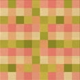 thumbnail image 1 of Ahgly Company Machine Washable Indoor Square Transitional Orange Area Rugs, 5' Square, 1 of 7