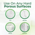 thumbnail image 3 of Hygea Natural Tough Tile Cleaner, Shower & Floor Cleaner for Soap Scum and Grout, 24 oz + 128 oz Refill, 3 of 7