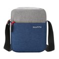 thumbnail image 2 of Bolso de mensajero Bolso de hombro impermeable de nailon Bolso bandolera al aire libre con cremallera ajustable, Azul Eigraketly AP000919-01, 2 of 7