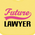 thumbnail image 4 of Inktastic Future Lawyer Boys or Girls Baby Bib, 4 of 4