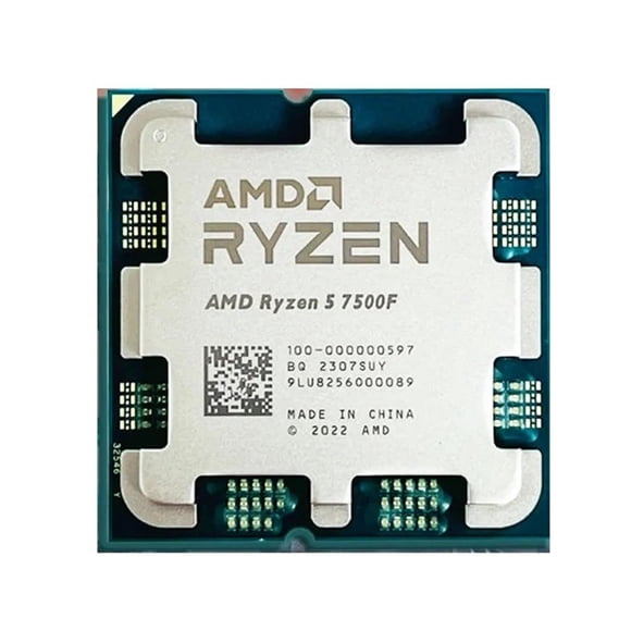 CPU FidemM AMD Ryzen 5 7500F 3.7 GHz, 6 núcleos, 12 hilos