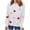 White, variant on Valentines Day Sweatshirts Womens Long Sleeve Cute Heart Sweater Tops Casual Graphic Pullover Shirts, M Orange
