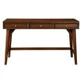 thumbnail image 6 of Home Square 2 Piece Furniture Set with Sideboard and 3-Drawer Desk in Walnut, 6 of 16