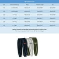 thumbnail image 2 of SXcggal Drawstring Trousers Boy&girl's Solid Color Casual Pants Loose Straight Pants Casual Wide Leg Sweatpants Fashionable Handsome Leisure Children Trousers, 2 of 3