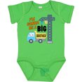 thumbnail image 3 of Inktastic Im Gonna Be a Big Brother- Truck and Crane Boys Baby Bodysuit, 3 of 5