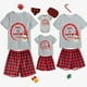 thumbnail image 1 of Pijamas familiares navideños a juego, muñeco de nieve, Let It Snow, conjunto de Pijamas cortos, 2023, 1 of 3
