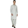 thumbnail image 1 of Royal Mens Neck Thread Embroidered Pathani Suit (44, Pistacious), 1 of 1