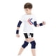 thumbnail image 2 of 1 Set 10pcs Royal Blue Wrist Ankle Brace Knee Elbow Pad Hand, 2 of 5