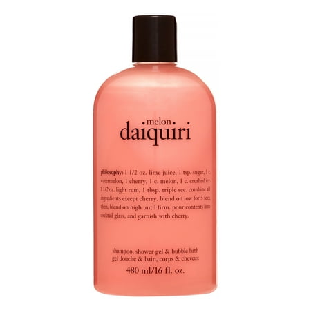 Philosophy Melon Daiquiri Shampoo, Shower Gel & Bubble Bath, 16 Fl Oz