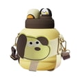 thumbnail image 2 of Tazas, tazas con tapa, tazas de café helado con tapa, taza grande, taza térmica para niños, auriculares, taza térmica con forma de oso, taza bonita con pajita, botella de agua compacta y portátil., 2 of 4
