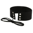 thumbnail image 1 of de Gargantilla de material cuero Ajustable Punk Goth Gargantillo de Cuello - Púrpura , Negro, tal se describe Yinane Gargantilla gótica, 1 of 8
