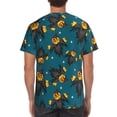 thumbnail image 2 of Halloween Mens T-Shirts, halloween pumpkins scarecrow Short Sleeve Crew Neck Soft T Shirts for Man Halloween Party Costume, 2 of 7