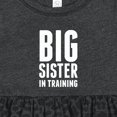 thumbnail image 4 of Inktastic Big Sister in Training Girls Baby Dress, 4 of 5