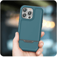 thumbnail image 6 of Encased Rebel Series Designed for iPhone 13 Pro Max Case Protective Heavy Duty Phone Case (Blue), 6 of 7