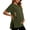 Army Green, variant on Maternity Shirts Tee Cotton Side Ruched Ladies Fashion Solid Color Short Sleeve Zipper Breastfeed Pregnant Woman Breathable Casual Top Wine 4X